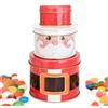 UIKTSSL Scatole impilabili di Babbo Natale, confezione regalo, impilabili, scatole regalo per feste, possono essere posizionate biscotti, caramelle o come (1, Babbo Natale)