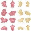 VYZUTR Formine Biscotti di Unicorno, 8 Pezzi Cookie Cutter Unicorn, Stampi Biscotti Plastica, Stampi 3D Biscotti, Stampi Biscotti Bambini,Tagliabiscotti per Bambini, per Decorare Biscotto Dolci Torta