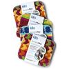 Kilo Scrubby Plus-Scourer AntiGraffio con Panno per la Pulizia Delicato, Multiuso, Set da 4, Multicolore, 17x14cm Set of 4