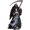 Nemesis Now Summon The Reaper - Statuetta in Resina, Motivo con la Figura della Morte, 30 cm, Colore Nero, Misura Unica