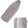 JEDAL Copriasse da Stiro, 100% Cotone Copertina Copertura ASSE da Stiro per Stirare Facile E Veloce, Foderina da Stiro Anti Bruciatura, Lavabile in Lavatrice (Color : B, Size : 15x47(38x120cm))