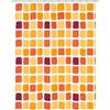 Kleine Wolke 4956580305 - Tenda per Doccia, Modello Sonny, 200 x 180 x 0,09 cm, Colore: Arancione