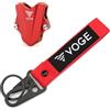 YYAOYAO Custodia chiavi CNC per motociclette Per VOGE 650DS 500DS 500R 525R 250RR 300RR 300AC 500AC Portachiavi E Accessori Per Moto CNC(Red 1 set)
