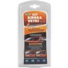 Saife 260012 Kit Ripara Vetro Parabrezza per Auto e Torcia UV