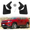YYinno Mud Flaps Kit for Jeep Compass 2017-2022 Accessories Mud Splash Guard Mud Flap 2018 2019 2020 2021 1.3T 1.4T 2.0L 4pcs