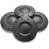 Volkswagen 4x Originale VW T5 Bus Coprimozzo Copricerchi Nero 7H0601151C 9B9