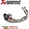 Akrapovic Kawasaki Z 650 2020 Scarico Completo Per Moto Racing Line In Titanio