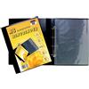 ARK Raccoglitore ad anelli formato A3 Deluxe Ritratto 4D Raccoglitore ad anelli, colore nero + 10 maniche (B)