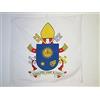 AZ FLAG Bandiera Stemma di Papa Francesco 90 x 90 cm - Bandiera Papale - Vaticano 90 x 90 cm Foro per Asta