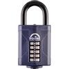 Squire Lucchetto Pesante (CP60) - Grillo in acciaio più duro - Lucchetto a combinazione a 5 ruote - Acciaio legato per resistenza alla corrosione - Serratura resistente alle intemperie per casa, scuola e garage (blu, 60 mm)