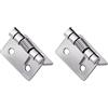 TopHomer 2 pezzi di cerniera a molla autolmente aperta, 304 cardini per porte a molla auto-apertura in acciaio inossidabile, cerniere di apertura automatica per finestre, armadi, 25×32×1.5MM