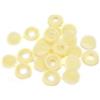 TopHomer 50 tappi a vite in plastica beige incernierati coprivite autofilettanti per viti a scatto coperture decorative per viti M4