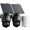 Reolink 5MP 360° Pan&Tilt Telecamera Wi-Fi Esterno Kit, Senza Fili