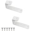 TopHomer Set di 25 ganci resistenti per scaletta per letto a castello, in ferro con rivestimento in PVC, per accessori di ricambio per letto a castello e vari usi della scala a soppalco