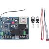 Haofy Circuito apriporta scorrevole universale, capacità di telecomando, facile installazione, distanza di 30 m, controllo avanzato del microcomputer (220 V)