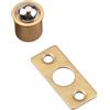 TopHomer 1 fermo a sfera per porta interna, 1 chiavistello a sfera regolabile a molla con cuscinetto a sfera per armadio, parte superiore della porta, diametro 12,5 mm