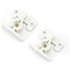 TopHomer Confezione da 2 chiusure per porte, in plastica, resistenti, per armadietti, camper, roulotte, modello C