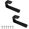 TopHomer Set di 25 ganci resistenti per scaletta per letto a castello, ganci in ferro con rivestimento in PVC, per accessori di ricambio per letto a castello e vari usi per scale a soppalco