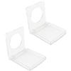 TopHomer 2 coperture protettive rotonde in plastica trasparente, antipolvere e impermeabili, per pulsanti di computer e PC, diametro 19 mm (senza adesivo)