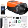 VEVOR Riscaldatore d'Aria Diesel per Auto Camper Camion RV 12V 5-8KW Temperatura Regolabile 8℃-36℃ Controllo Bluetooth Riscaldatore da Parcheggio Consumo di Carburante 0,16-0,62L/h BTU 20-25m²