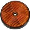 Carpoint Catarifrangenti Rotondi 70mm Arancio 2-Pezzi