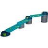 AquaPlay Mudway Stream - pista combinata per giochi d'acqua e sabbia, 3 m di pista con serrature, piscine e cursori, sistema flessibile ad incastro, resistente alle intemperie, gioco d'acqua naturale