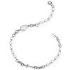 Amen Bracciale da Donna di Amen. Bracciale Rosario in Argento 925 con Perle. Colore: rodio. La referenza è brobb3