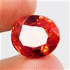 Certificato 12.30 CT Ovale Bella Qualità Gemma Non Scaldato Arancio Spinello _
