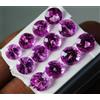 18 KT Certificato 6.5 MM A 7 MM Rotondo Naturale Ceylon Zaffiro Rosa Loose Gemma