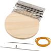 Stylebest Telaio Piccolo, Tipo Strumento per Tessere, Telaio per Rammendo Rapidamente Mini Rammendo Comodo Telaio per Rammendare per Rammendare Jeans, Calzini, Telaio per Vestiti, (Capelli corti,