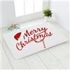 MISSMAO Tappeto di Natale,Zerbino di Natale,Tappeto Natalizio Antiscivolo,Zerbino Natale Decorativo,Tappetini da Bagno Tappeto Decorativo Natalizio per Soggiorno Camera da Letto Corridoio Cucina,5,50x80cm