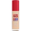 Rimmel London Lasting Finish 35 Hour, fondotinta, lunga durata, idratante, formula vegana, copertura totale, 30 ml, 001 Pearl