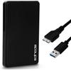 OEM Dispositivo di archiviazione dati esterno portatile - Ricarica ad alta velocità tramite USB 3.0 - 120 GB - Nero - Backup dei dati.