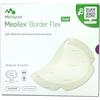 Mepilex Border Flex Oval 13 x 16 cm (5 Pezzi) - Medicazione in Schiuma di Silicone Flessibile - Tecnologia Safetac per Rimozione Indolore - Per Ferite Acute e Croniche - Sterile.