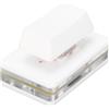 Wakects Tastiera USB Macro Programmabile, Tastiera Mini USB Retroilluminata RGB a 1 Tasto con Interruttore Meccanico Sostituibile a Caldo per Mac Gaming Office (WHITE)
