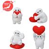 SEGA RARE Disney Big Hero 6 Baymax Peluche Cuore Ver. 2026 Set da 4 In Japan