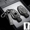 KeyTechify Custodia/Guscio chiave 2/3 tasti pelle lega zinco Mercedes A B C E GLA GLC