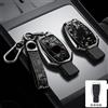 KeyTechify Custodia/Guscio chiave 2/3 tasti pelle lega zinco Mercedes A B C E GLA GLC