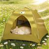 Generico Tenda e cuccia per gatti da interno, cuccia a iglù con cuscino, tenda pieghevole per animali, rifugio a forma di casetta per gattini, casa per gatti e cani di piccola taglia(B,M)