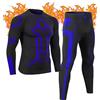 MEETWEE Biancheria Intima Termica Invernale da Uomo Intimo Termico Uomo Traspirante Asciugatura Rapida Set Autunno e Inverno attività Outdoor Uomo Sci Basket Running Warm Set