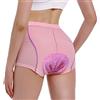 MEETWEE Pantaloncini da Ciclismo da Donna, 4D Gel Imbottiti Intimo Pantaloncini da Bici Antiscivolo Intimo MTB da Ciclismo Donna Traspirante Pantaloncini Corti da Ciclismo