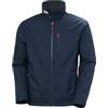 Helly Hansen Uomo Giacca Crew 2 Midlayer, Blu Navy, S