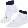Falke Ru4 Endurance Short M Sso cotone filo funzionale antivesciche 1 paio, Calzini da corsa Uomo, Bianco White 2002, 44-45