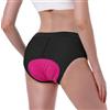 FEIXIANG Pantaloni da Ciclismo da Donna, Pantaloncini da Ciclismo Corti Pantaloncini da Ciclismo Biancheria Intima da Ciclismo con Imbottitura in Gel 4D Traspiranti ad Asciugatura