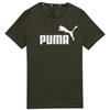 PUMA Ess No. 1 Logo Tee B, Magliette Bambino, Medium Gray Heather, 176