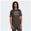 adidas Uomo Audi Revolut Formula One Team Dna Graphic Shirt, Utility Black, XS