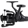 Mitchell MX1 FS - Mulinello a ruota libera Baitrunner Style, per la pesca alla carpa, Nero, 4000