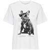 ONLY Onldonna Life S/S Cool Top Box Jrs, Bianco, L