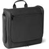 Amazon Essentials - Borsa da Viaggio per Articoli da Toeletta con Gancio da Appendere - Astuccio per Cosmetici, Organizer da Viaggio Capiente, per Prodotti Cosmetici e da Bagno, 25,4cm, Nero