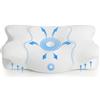 COSYLAND Cuscino cervicale ergonomico 2 in 1 in memory foam, cuscino cervicale ortopedico per dormire, schiena, fianchi e pancia, 60 x 40 x 11/14 cm